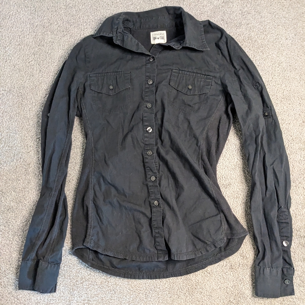 Button down collared shirt